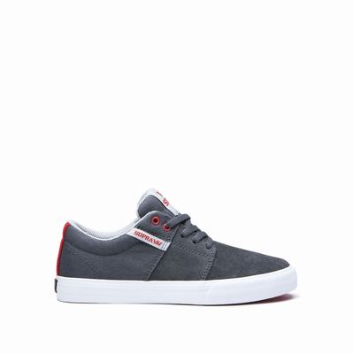 Supra STACKS II VULC - Lasten Tennarit - Harmaat